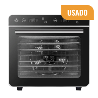 USADO - Desidratador Industrial Alimentos 700W 8 Bandejas / Teflon Timer