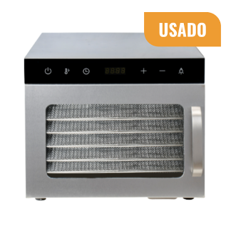 USADO - Desidratador Industrial Alimentos 500W 6 Bandejas / Teflon Timer