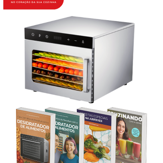 KIT USADO Desidratador Industrial Alimentos 6+ 4 E-books