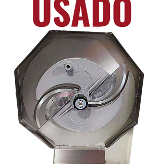 USADO Cortador Ralador Fatiador Manual Alimentos Fruta Legume Inox