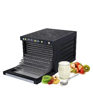 Ventilador Desidratador  Alimento 9/12 Bandeja Modelo Preto